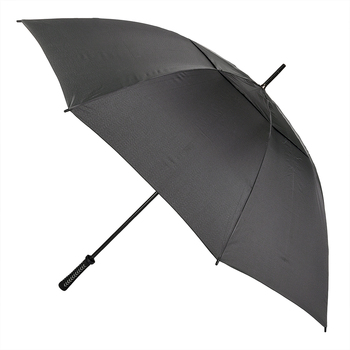 Clifton Golf Reinforced Monsoon 140cm Windproof Umbrella - Charcoal