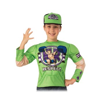 Rubies John Cena Dress Up Costume Top And Hat Child Size 6+