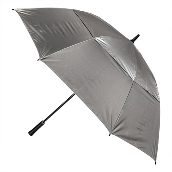 Clifton Golf Auto Open Ultimate Vented Windproof Umbrella - Silver