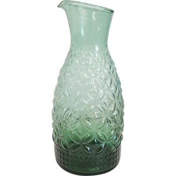 LVD Glass 29cm Decanter Jug Water/Juice Pitcher - Mist Green