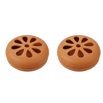 2PK Dragonfly 14cm Terracotta Incense Coil Burner w/ 4 Coils