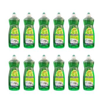 12PK Shinax Scented Dishwashing Liquid Detergent Apple 1L Dish Cleaning Soap