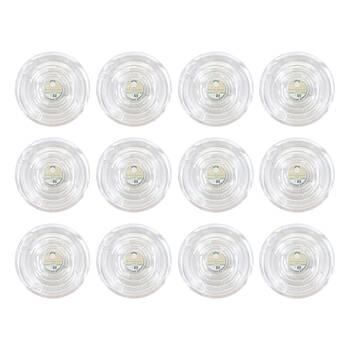 36pc Antheia Green Homewares PET Plant Pot Saucer 25cm - Clear