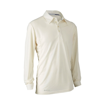 Kookaburra Predator Long Sleeve Cricket Shirt Cream Size XL