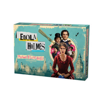 Enola Holmes Finder Of Lost Souls Mystery Board Game