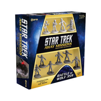 Star Trek Away Missions Battle Of Wolf 359 Game Miniature 14y+