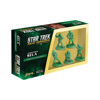 Star Trek Away Missions Miniatures Game Sela Expansion 14y+