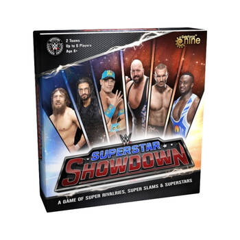 WWE Superstar Showdown Strategy Coop Family Board Game 8y+