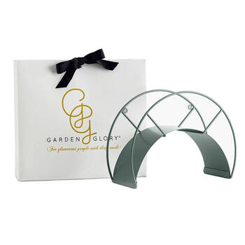 Garden Glory Classic Wall Mount Hose Holder - Eucalyptus Leaf