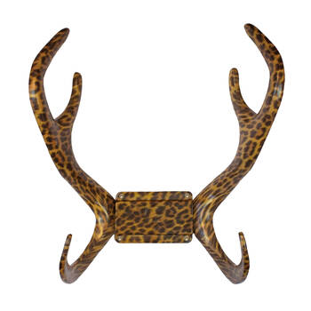 Garden Glory Reindeer Wall Mount Hose Holder - Leopard
