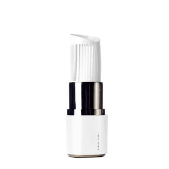 Garden Glory Lipstick Lantern Outdoor Patio Decor Midi - White/Silver