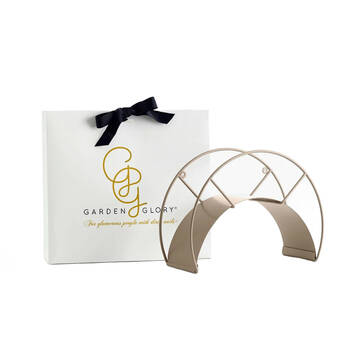 Garden Glory Classic Wall Mount Hose Holder - Sahara/Beige