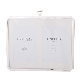 Gibson Gifts Diamond Ring 4x6" Double Home Decor Rectangle
