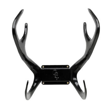 Garden Glory Reindeer Wall Mounted Hose Holder - Black Swan