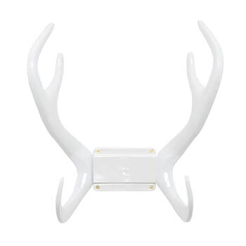 Garden Glory Reindeer Wall Mounted Hose Holder - White
