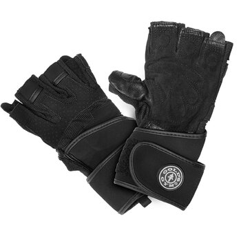Gold's Gym Leather/Suede Training/Weight Lifting Fitness Glove  - L/XL