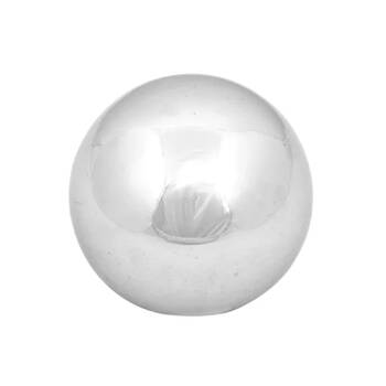Esschert Design Stainless Steel Gazing Globe Garden Decoration Small Silver