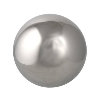 Esschert Design Stainless Steel Gazing Globe Garden Decoration Large Silver