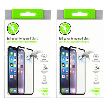 2PK Gecko 3D Tempered Glass Guard iPhone 11/XR