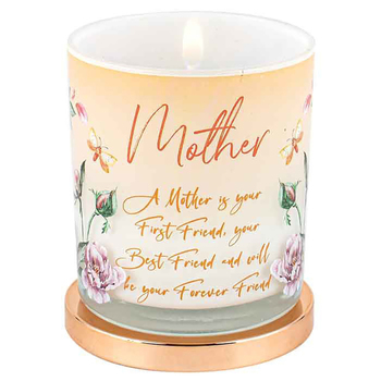 Mother Candle Vanilla 45hr Burn Time 9 x 8cm Keepsake Gift Set