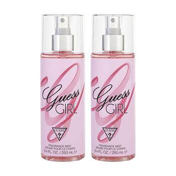 2PK Guess Girl Womens Fragrance Body Spray Mist 250mL Pink