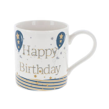 Gibson Gifts Rush Happy Birthday Mens Mug R w/ Handle
