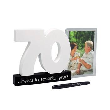 Gibson Gifts Celebration Signature Frame 70R Display w/ Marker