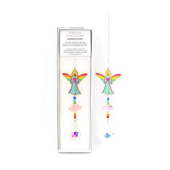 Gibson Gifts Spiritual Suncatcher Guardian Angel Display Decor