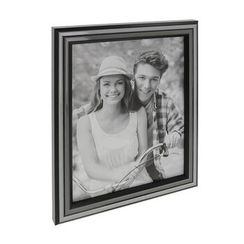 Gibson Gifts Grey Shades Epoxy 8x10 Keepsake Memory Photo Frame Holder