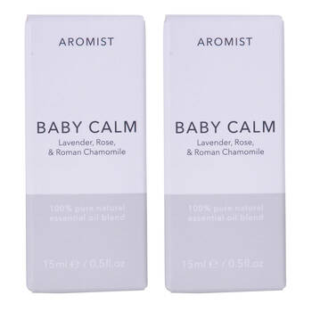 2PK Gibson Gifts Aromist Oil Aromatherapy 15ml - Baby Calm