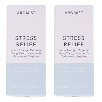 2PK Gibson Gifts Aromist Oil Aromatherapy 15ml - Stress Relief
