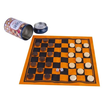 Checkers Travel Game In a Can 5y+