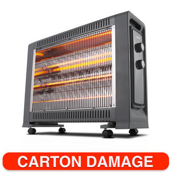 Goldair 65.5cm 2400W Radiant Heater Charcoal