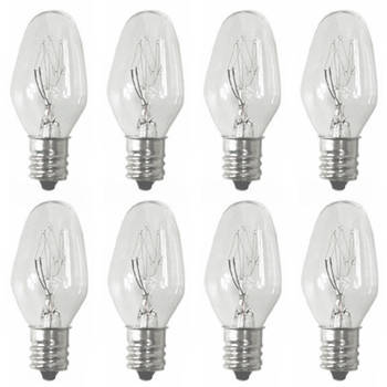 Sansai 8pk 7W/240V E12 Replacement Bulb
