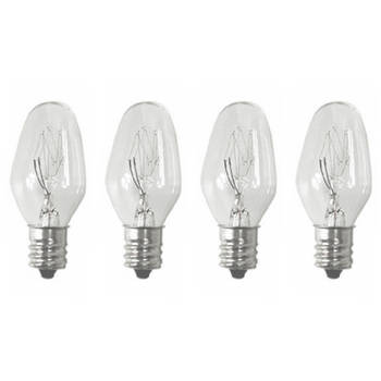Sansai 4pk 7W/240V E14 Replacement Warm Light Bulb
