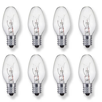 2x Sansai pk 7W/240V E14 Replacement Bulb