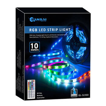 Sansai USB Powered RGB LED Strip Light - 10M