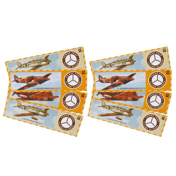 8PK Gliders & Outdoors Small Poly Gliders 24cm - Asst
