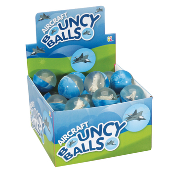 1pc Fumfings Novelty Aircraft Jetballs 5cm - Assorted