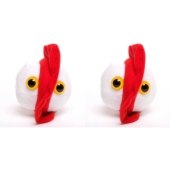 2PK Giant Microbes Chicken Pox Virus Soft Stuffed Plush Toy