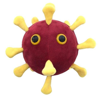 Giant Microbe Coronavirus Covid-19 Soft Stuffed Plush Toy