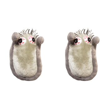 2PK Giant Microbes Zombie Virus Soft Stuffed Plush Toy