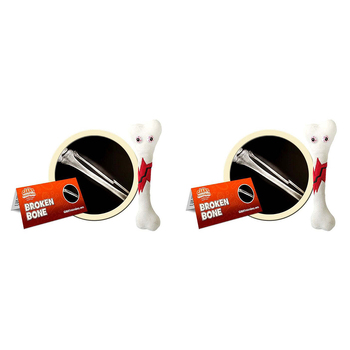 2PK Giant Microbes Broken Bone Soft Stuffed Plush Toy