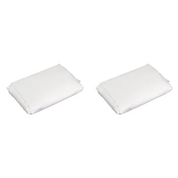 2x 12pc Elemental Thunder Down Under Toilet Bag Liners 48x58cm - White