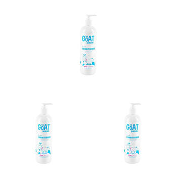 3PK The Goat Skincare Gentle Conditioner 500ml for Dry & Sensitive Scalp