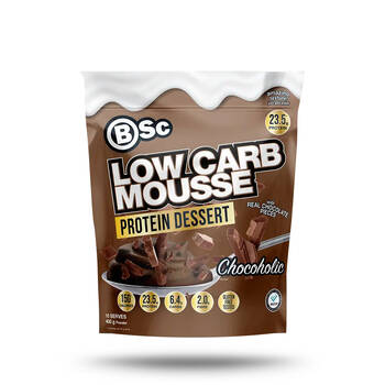BSc Low Carb Mousse Protein Dessert Mix 10 Serves Gluten Free 400g Chocoholic