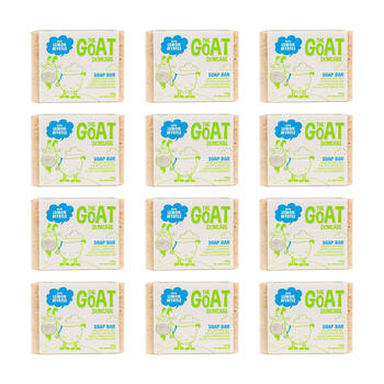 12PK The Goat Skincare Body Soap Bar w/ Lemon Myrtle 100g For Sensitive Skin