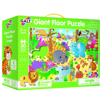 30pc Galt Jungle Kids/Childrens Giant Floor Puzzle 3y+