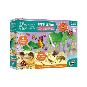Galt Let's Learn Tiny Creatures Kids/Childrens Activity Set 4y+