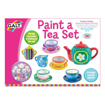 Galt Paint A Tea Set Kids/Childrens Activity Kit Toy 5y+
